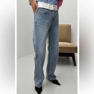 Frankie Shop Elijah Contrast Jeans